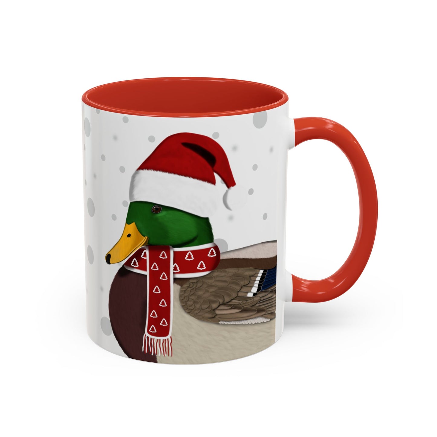 Mallard Christmas Bird Coffee Mug