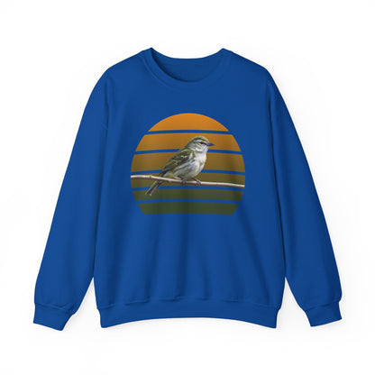 Red-Eyed Vireo Sweatshirt | Songbird Crewneck | Unique Birder Gift | Unisex Wildlife Pullover