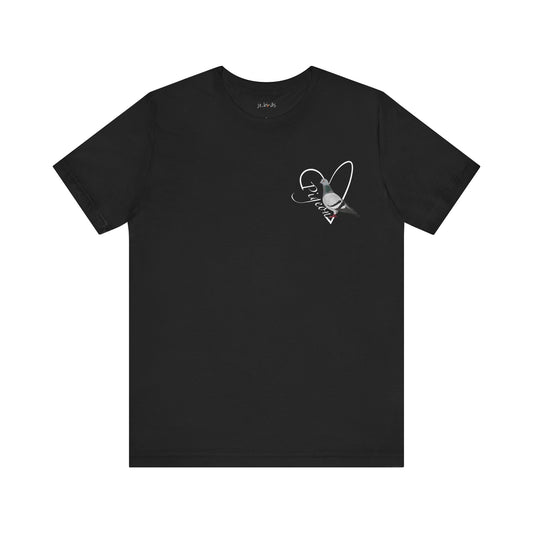 Pigeon Heart Birdwatcher Bird T-Shirt