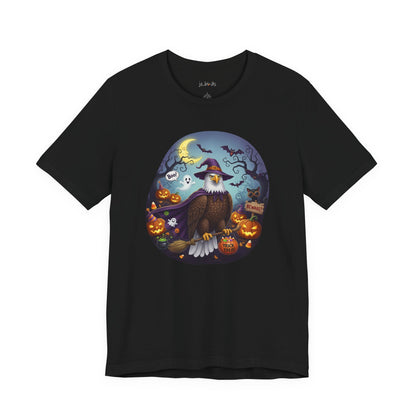 Bald Eagle Halloween Bird T-Shirt - Spooky Halloween Costume for Bird Lovers