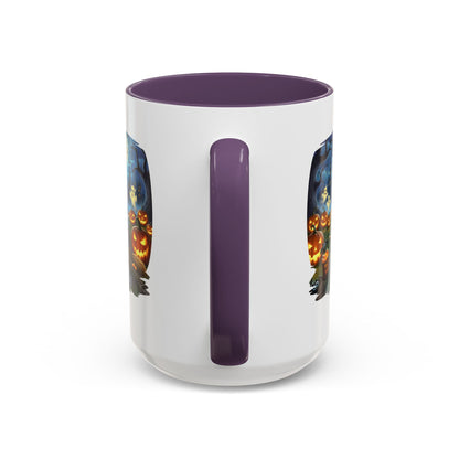 Blue Jay Halloween Bird Mug - Spooky Bird Lover Gift