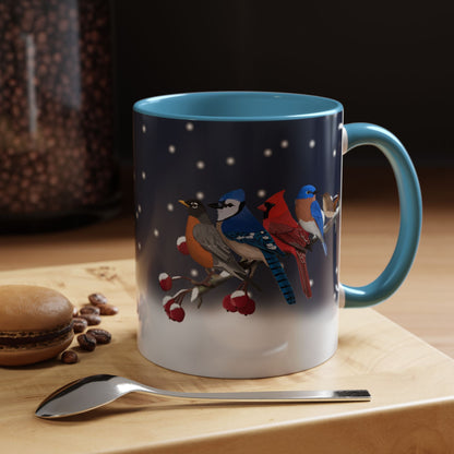 Backyard Birds Coffee Mug | Ceramic Christmas Gift for Bird Lovers