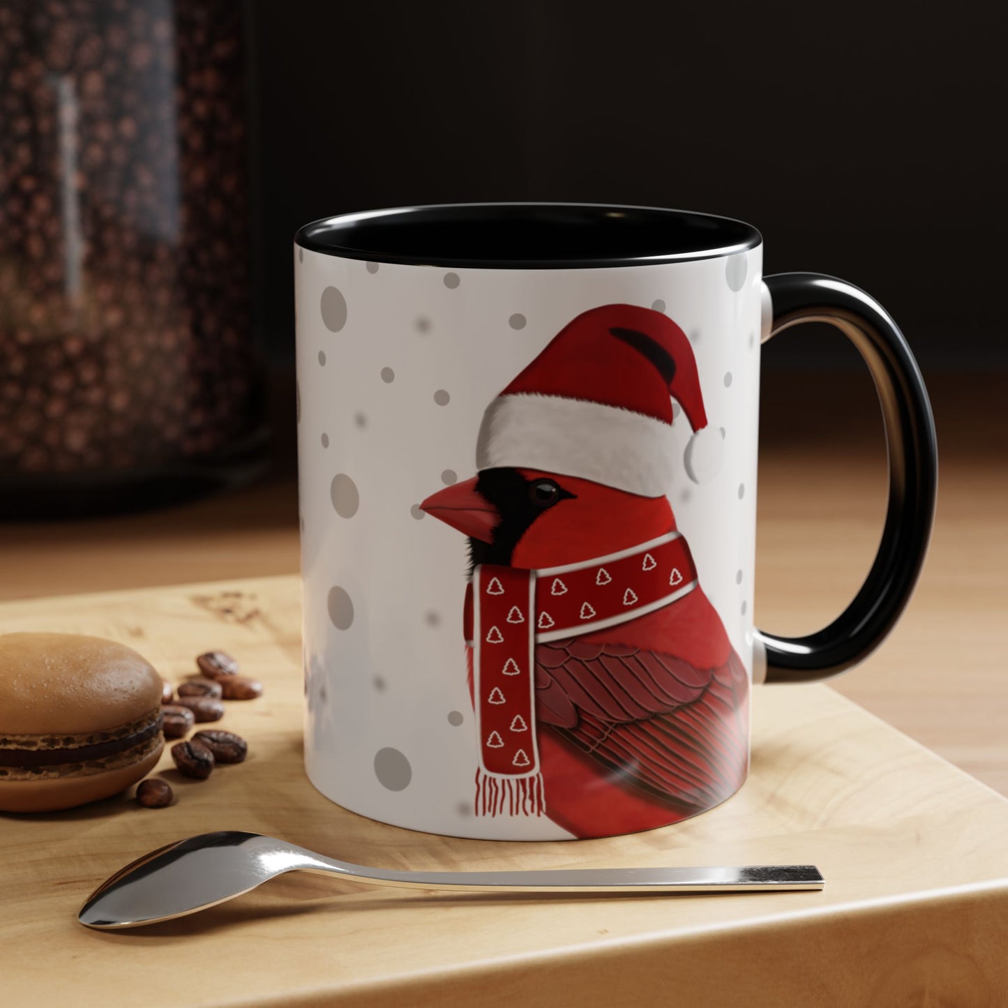 Cardinal Christmas Bird Coffee Mug