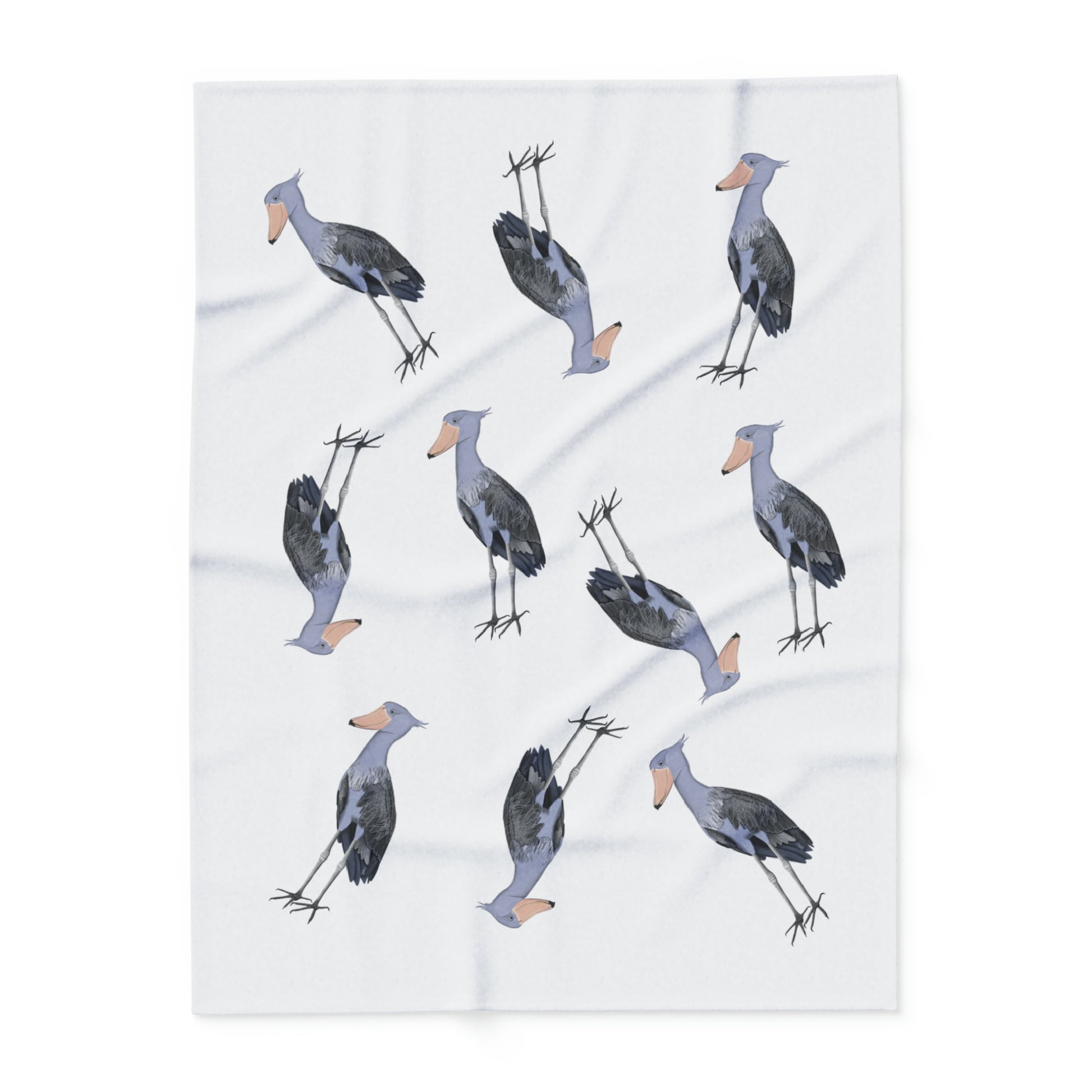 shoebill bird blanket