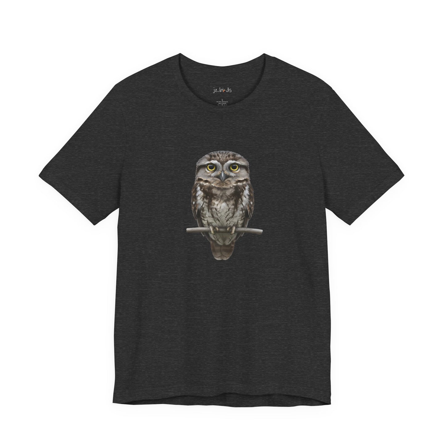 Tawny Frogmouth T-Shirt | Unisex Bird Lover Tee | Wildlife Birder Gift
