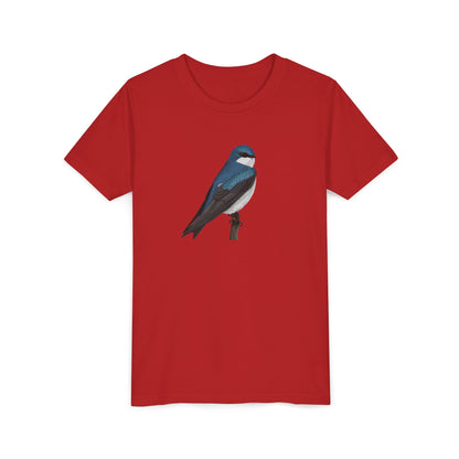 Tree Swallow Birding & Birdwatching Bird Youth T-Shirt