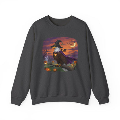 Bald Eagle Halloween Bird Sweatshirt - Spooky Halloween Costume for Bird Lovers