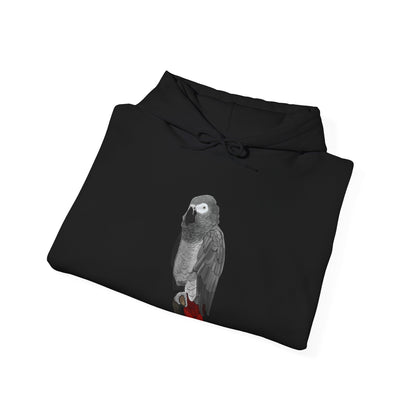 Grey Parrot Bird Birdwatching Birder Hoodie