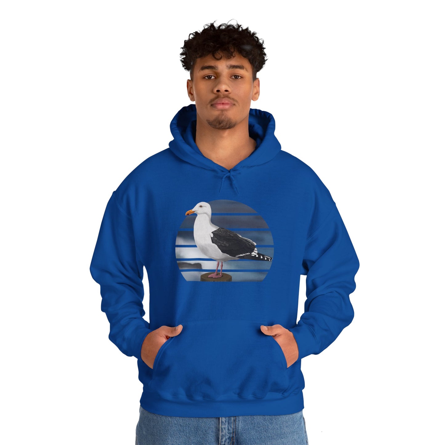 Seagull Bird Hoodie