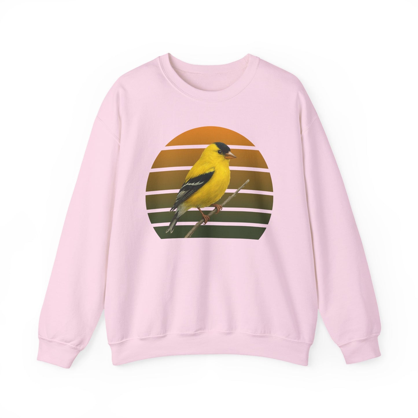 American Goldfinch Sweatshirt | Unisex Bird Lover Pullover | Wildlife Birder Gift | Songbird Crewneck
