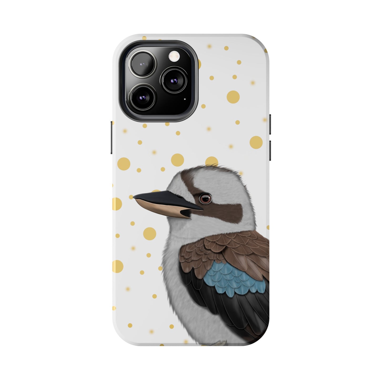 Kookaburra Bird Art Tough Phone Case White