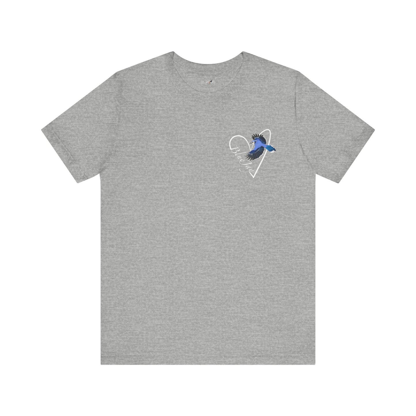 Blue Jay Heart Birdwatcher Bird T-Shirt