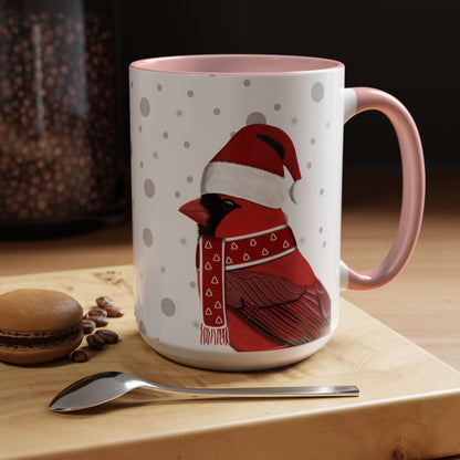 Cardinal Christmas Bird Coffee Mug