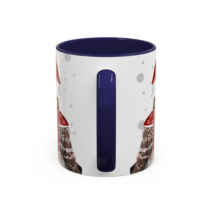 Owl Christmas Bird Coffee Mug