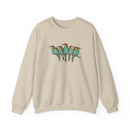 Bee-Eater Sweatshirt | Bird Watcher Crewneck | Unisex Songbird Gift for Bird Lovers