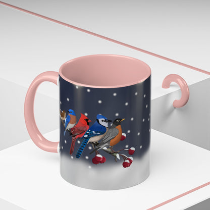Backyard Birds Coffee Mug | Ceramic Christmas Gift for Bird Lovers