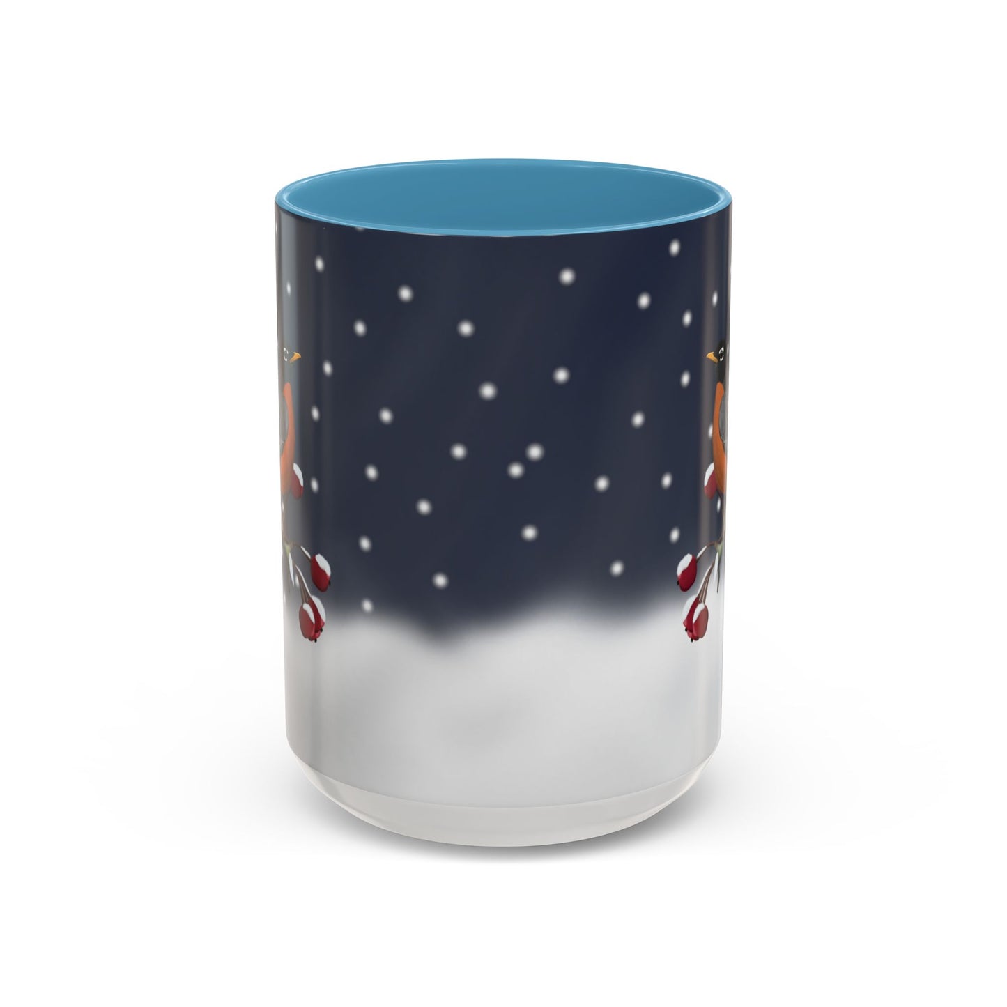 American Robin Bird Coffee Mug | Ceramic Christmas Gift for Bird Lovers