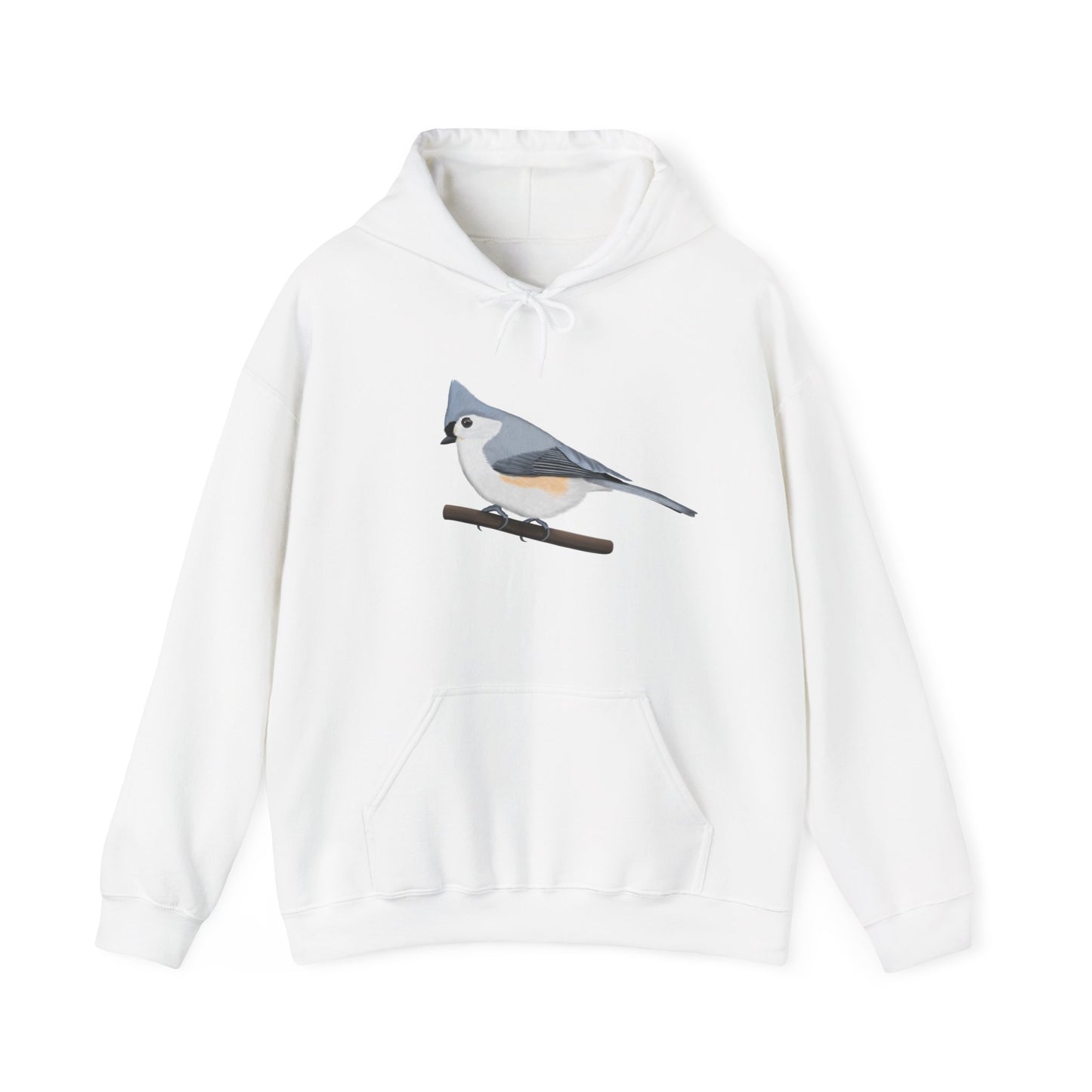 Tufted Titmouse Bird Birdwatching Birder Hoodie