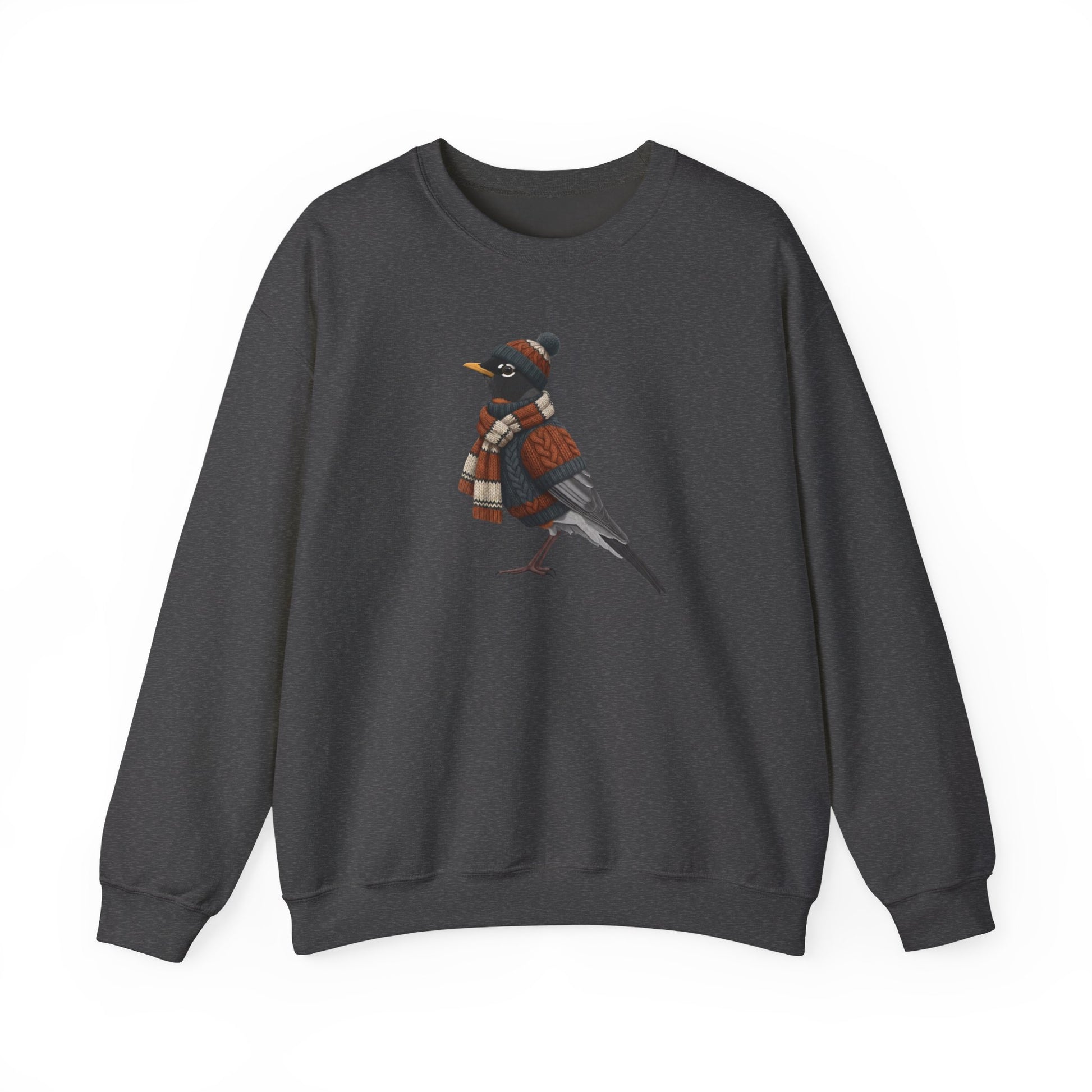 American Robin Cozy Sweatshirt on Animal Lover Gift background