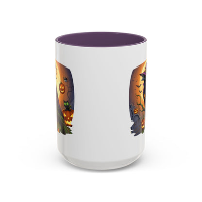 Black Raven Halloween Bird Mug - Perfect Bird Lover Gift for Spooky Season