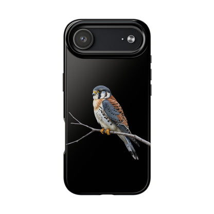 American Kestrel iPhone Case – Premium Tough Phone Cover Black