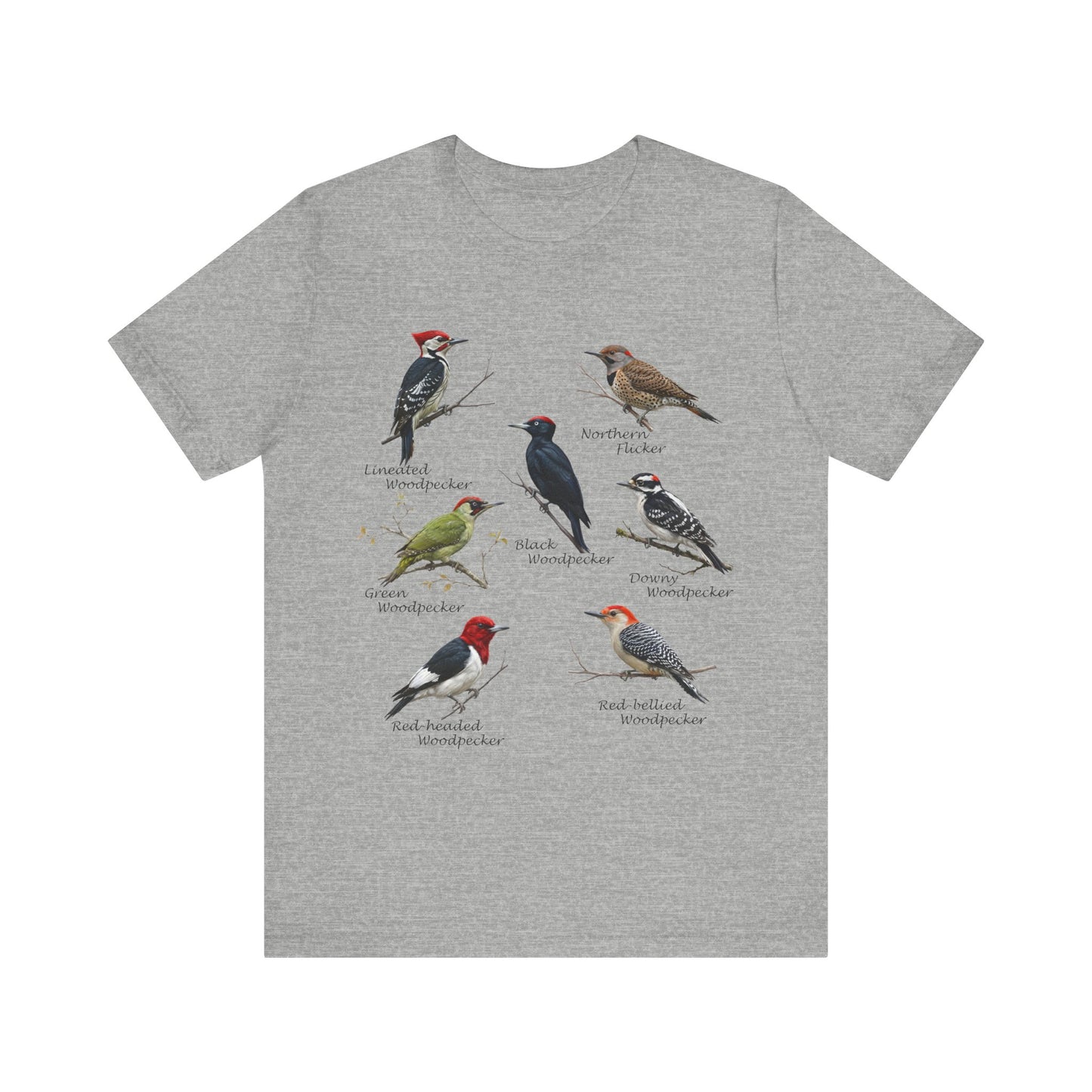 Woodpecker T-Shirt – bird lover and tshirt style