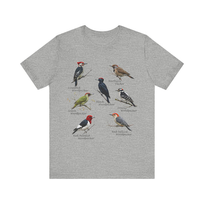 Woodpecker T-Shirt – bird lover and tshirt style