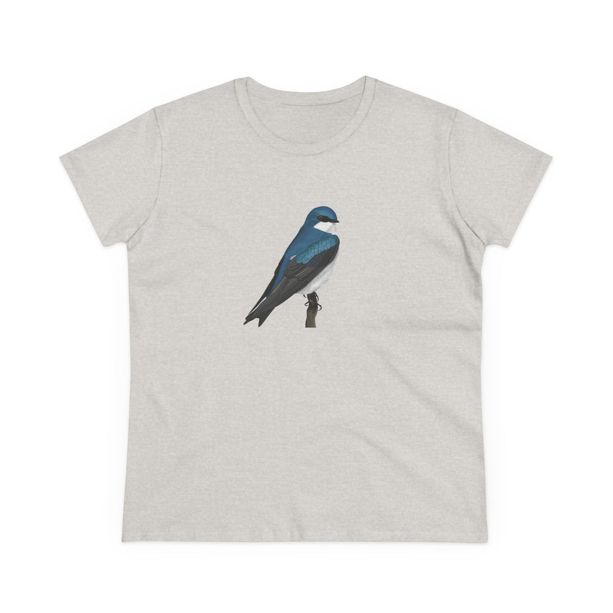 Tree Swallow Women's T-Shirt in Navy