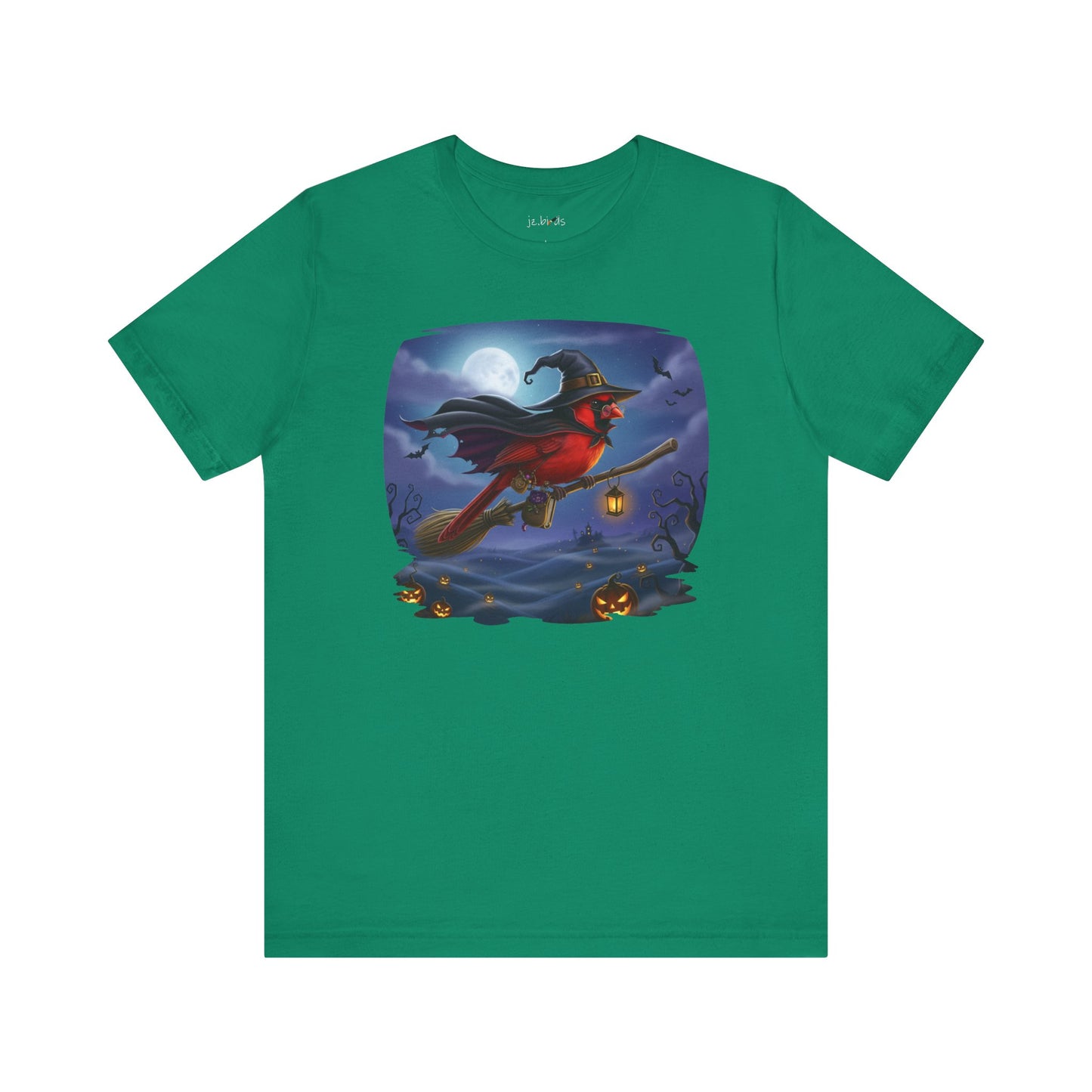 Cardinal Halloween Bird T-Shirt - Spooky Halloween Costume for Bird Lovers