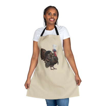 Funny Thanksgiving Turkey Apron | Chef Hat Wild Turkey | Fall Baking & Cooking Gift