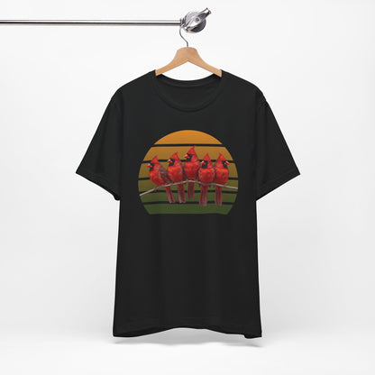Cardinal Premium T-Shirt | Unique Birdwatcher & Birder Gift by jz.birds