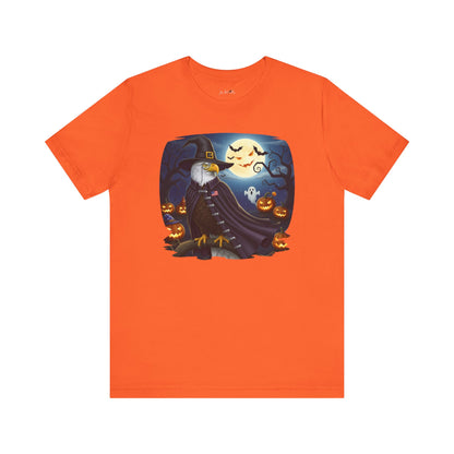 Bald Eagle Halloween Bird T-Shirt - Spooky Full Moon Halloween Costume for Bird Lovers