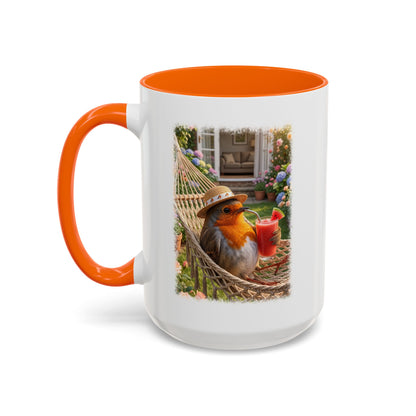 Robin Rosi Hammock and Smoothie Mug for Bird Lovers