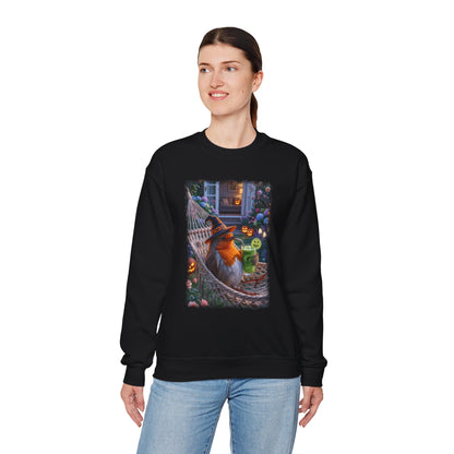 Robin Rosi Halloween Hammock Sweatshirt – Cozy Crewneck for Spooky Season