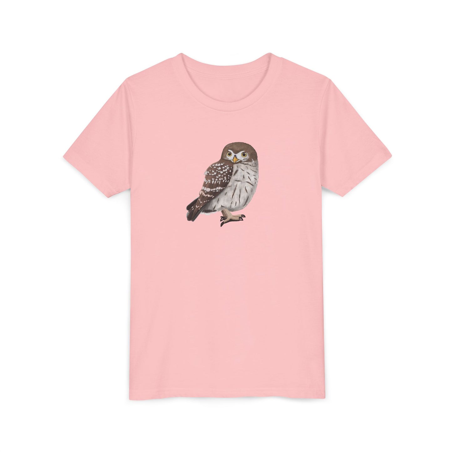 Little Owl Birding & Birdwatching Bird Youth T-Shirt