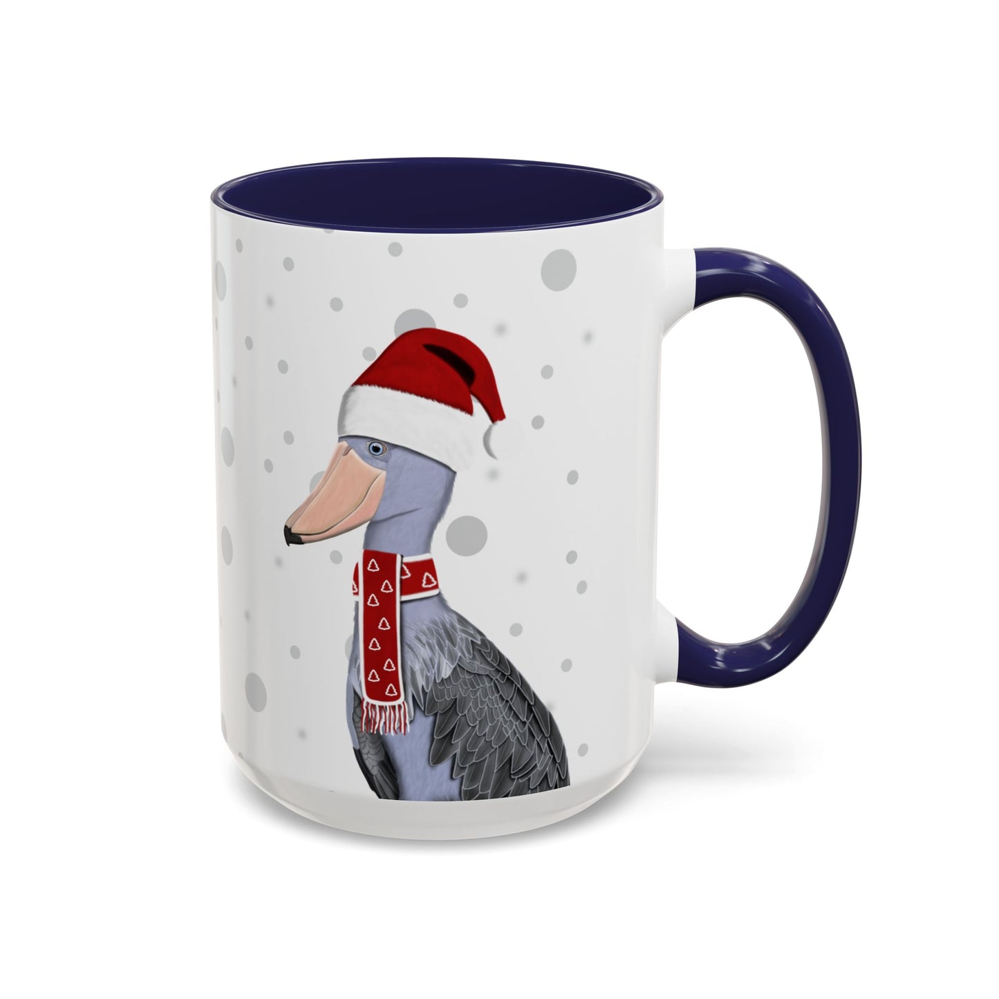 Shoebill Christmas Bird Coffee Mug