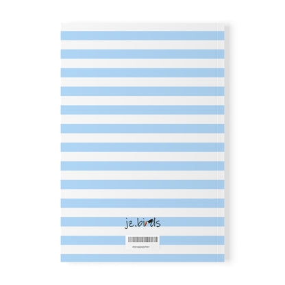 Papageitaucher Notizbuch Geschenk zur Einschulung  A5 Softcover 150 Seiten Liniert