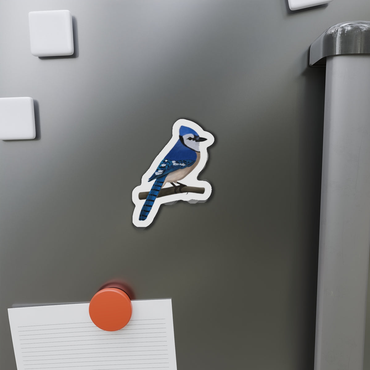 Blue Jay Bird Magnet