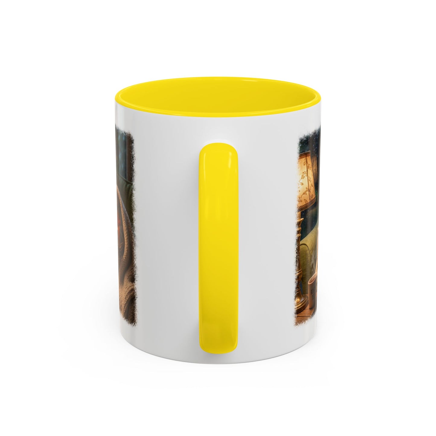 Robin Rosi Reading a Book Mug for Bird Lovers