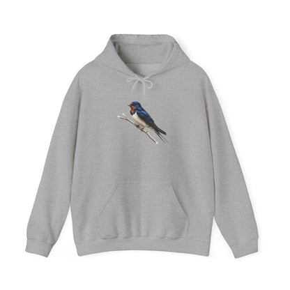 Barn Swallow Hoodie Bird Watcher | Unisex Sweater | Gift for Bird Lovers