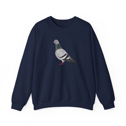 Pigeon Bird Watcher Biologist Crewneck Sweatshirt