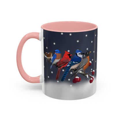 Backyard Birds Coffee Mug | Ceramic Christmas Gift for Bird Lovers