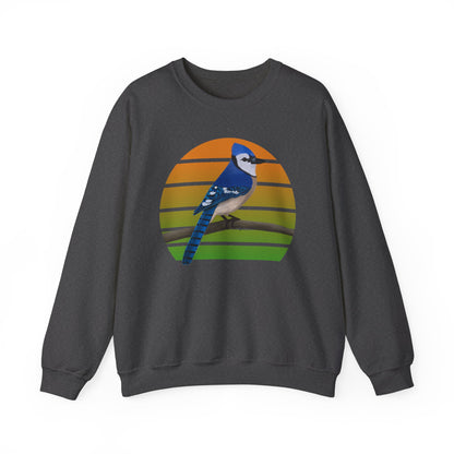 Blue Jay Birdlover Ornithologist Bird Sweatshirt