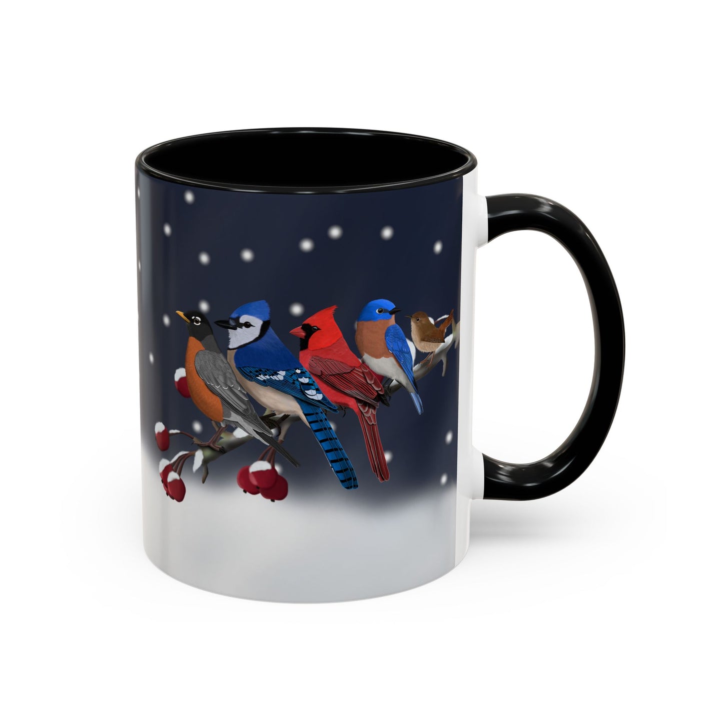 Backyard Birds Coffee Mug | Ceramic Christmas Gift for Bird Lovers