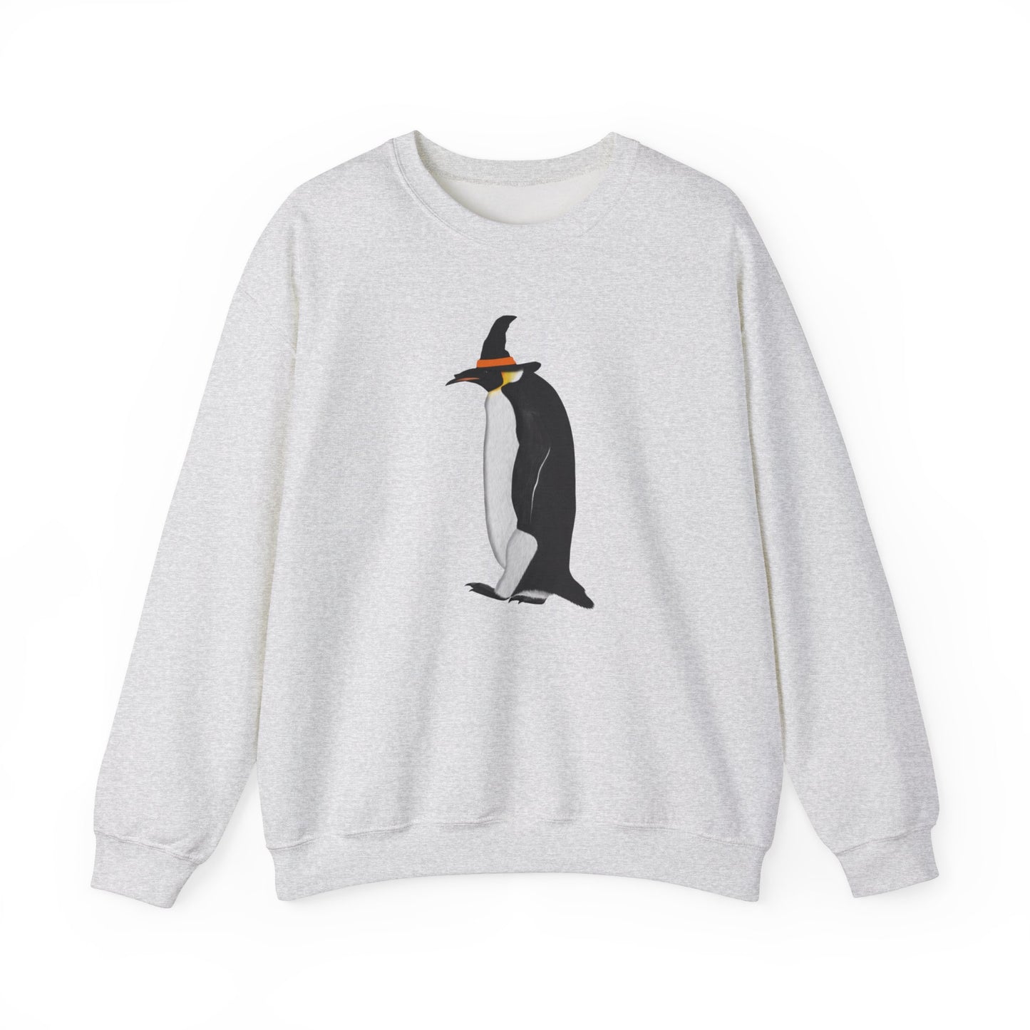 Penguin Halloween Birds Witch Birdwatcher Sweatshirt