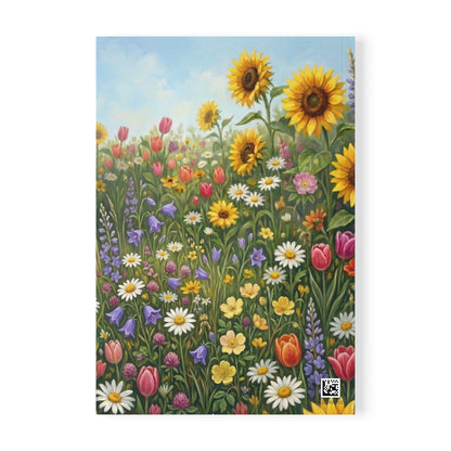 Chordinal mit Gitarre in der Hängematte - Premium Notizbuch A5 mit Vogelmotiv | Die Gartenvögel