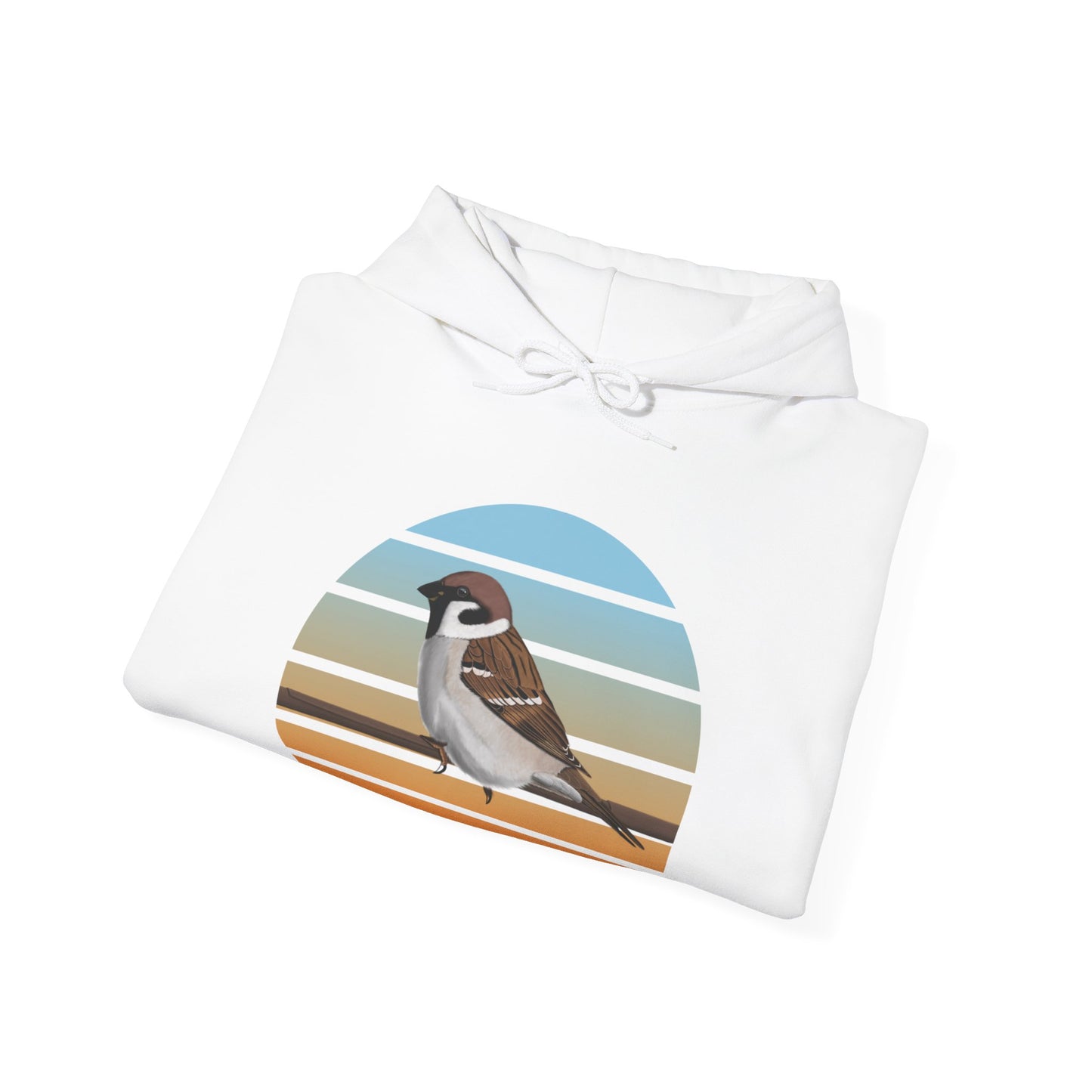 Tree Sparrow Bird Hoodie