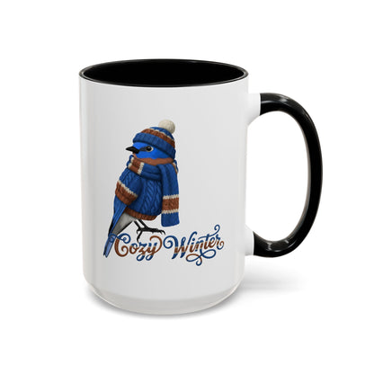 ブルーバード セラミックバードコーヒーマグ – バードウォッチャーへのカスタムギフト