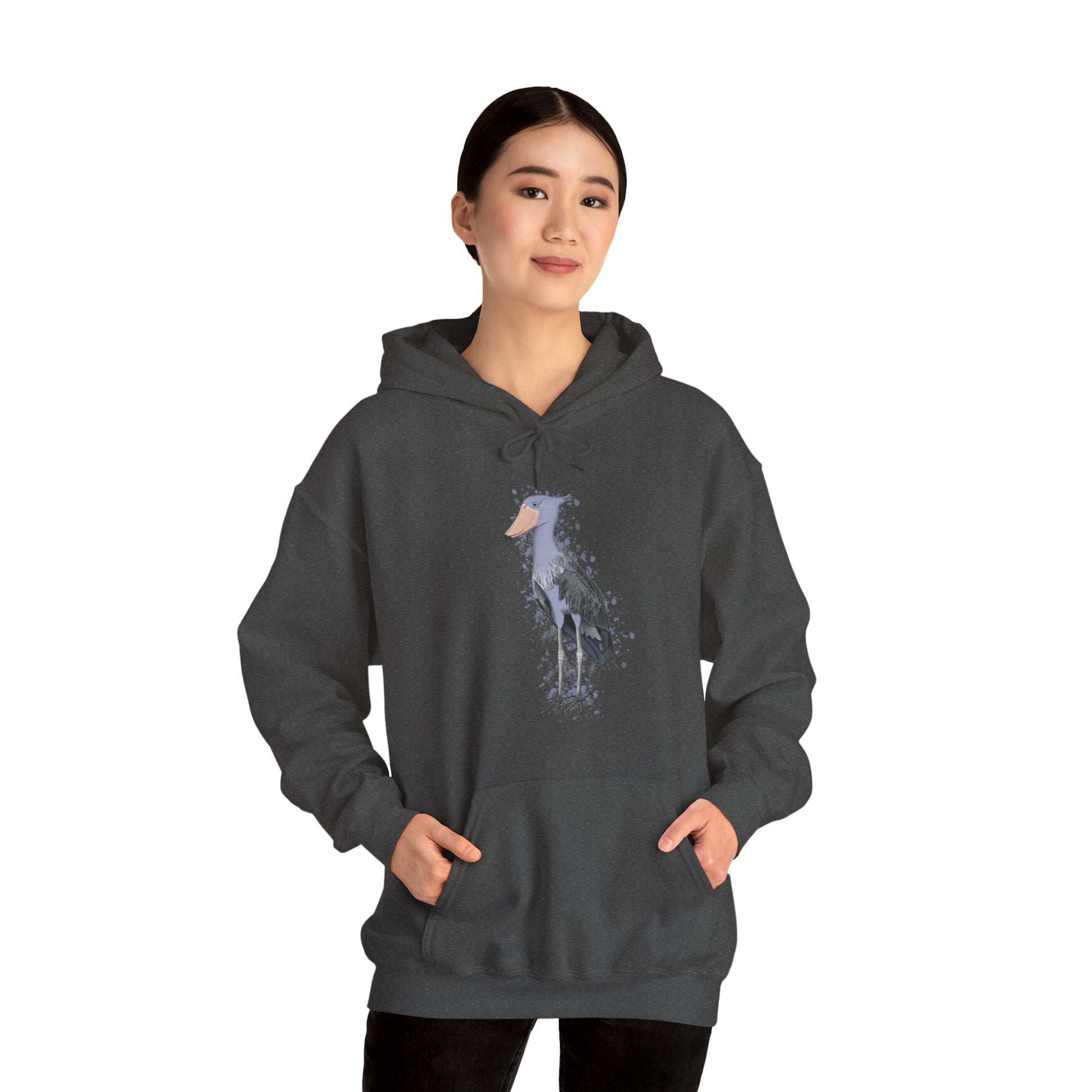 Shoebill Bird Unisex Hoodie - jz.birds