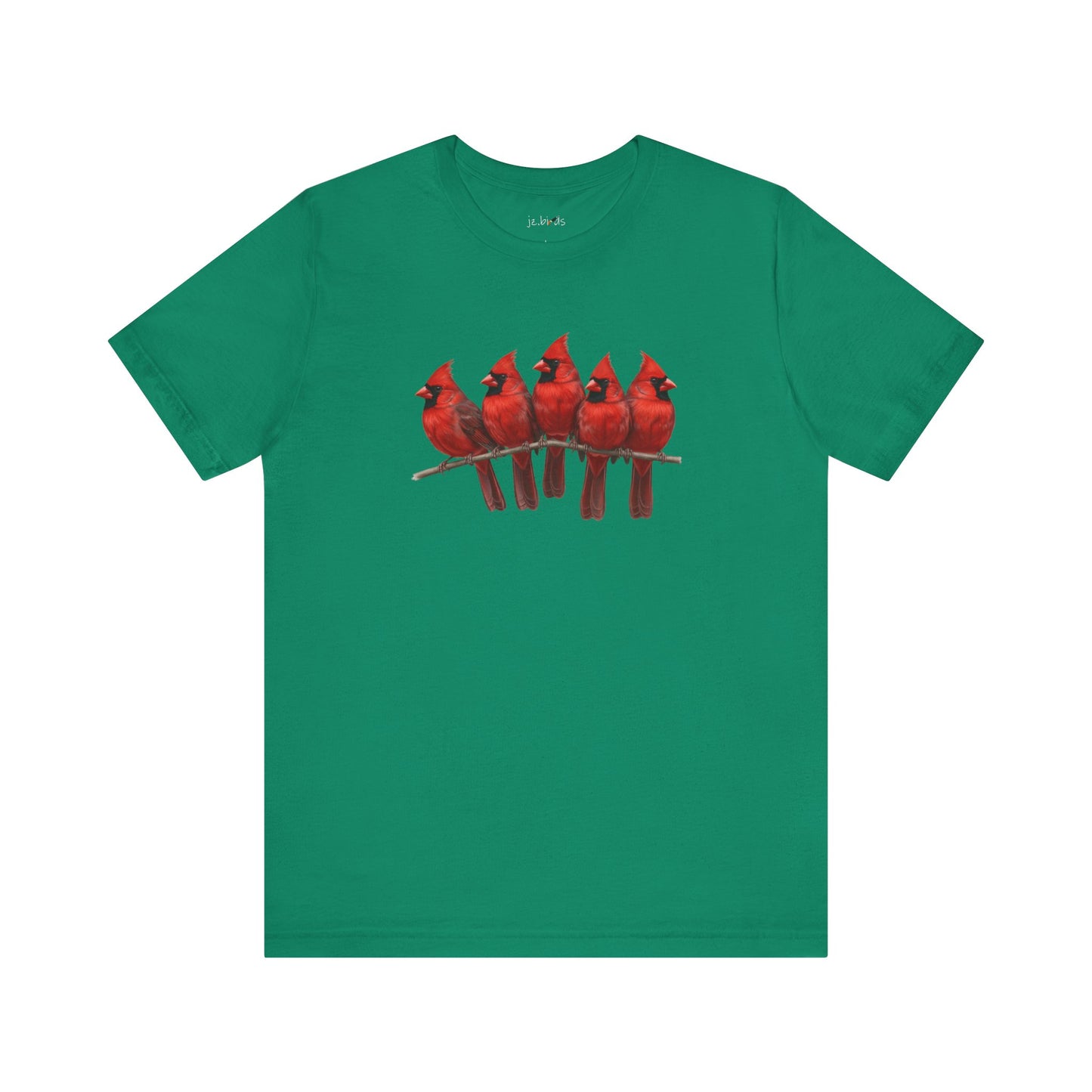 Cardinals T-Shirt | Unisex Retail Fit Bird Lover Tee | Wildlife Birder Gift